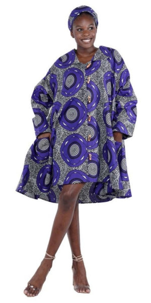 Dashiki Print Dress (Green) Africa Love Dashiki Print Dress (Green) Africa Love