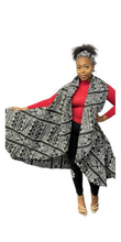 African Long Sarong - Kente Cloth
