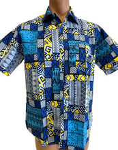 Men’s African Print Button Shirt