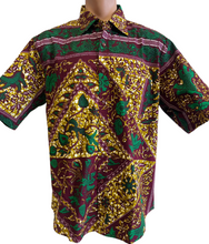 Men’s African Print Button Shirt