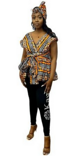 Infinity Top Ankara Chic