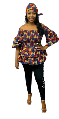 Smoking Top - Kente