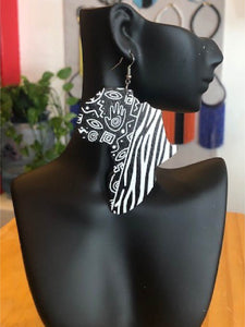 Africa Abstract Pattern Earrings