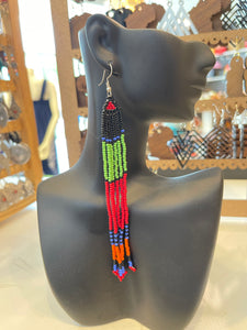 Africa Abstract Pattern Earrings