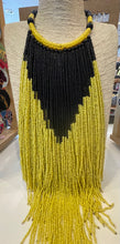 Copy of Maasai Necklace Yellow and Black V