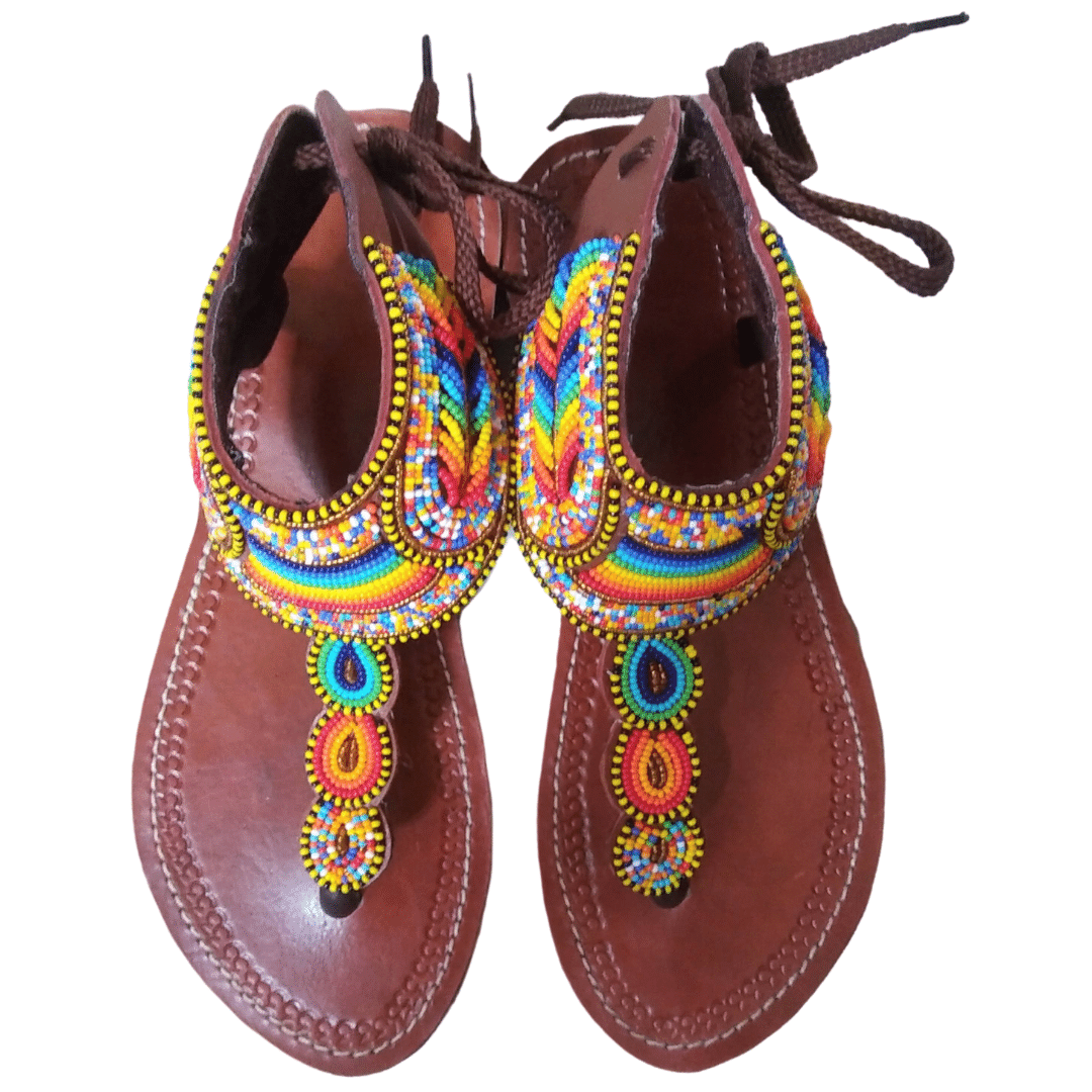 Gladiator top maasai sandals